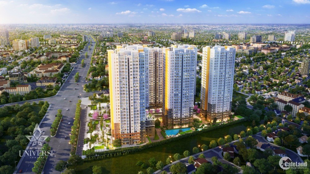 Biên Hoà Universe - Căn hộ thông minh gần KCN Amata, 2PN - 73m2 chỉ từ 360 Triệu