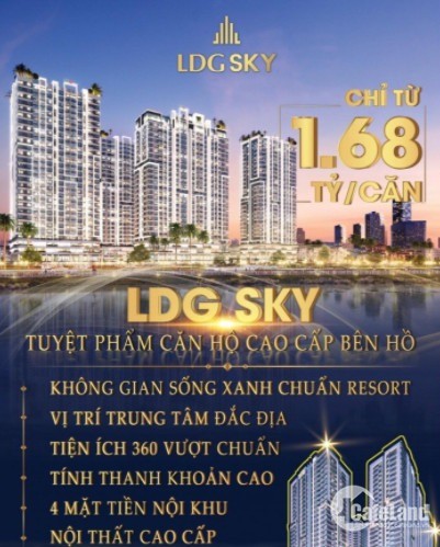 Căn hộ LDG SKY mở bán blook mới view hồ Bình An