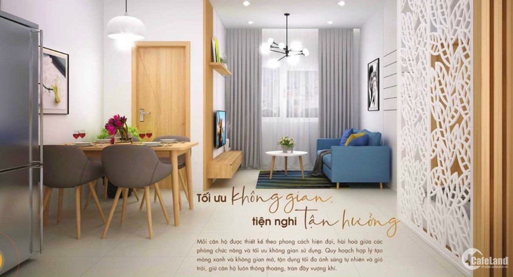 Căn hộ giá rẻ - Thanh toán chỉ 168tr