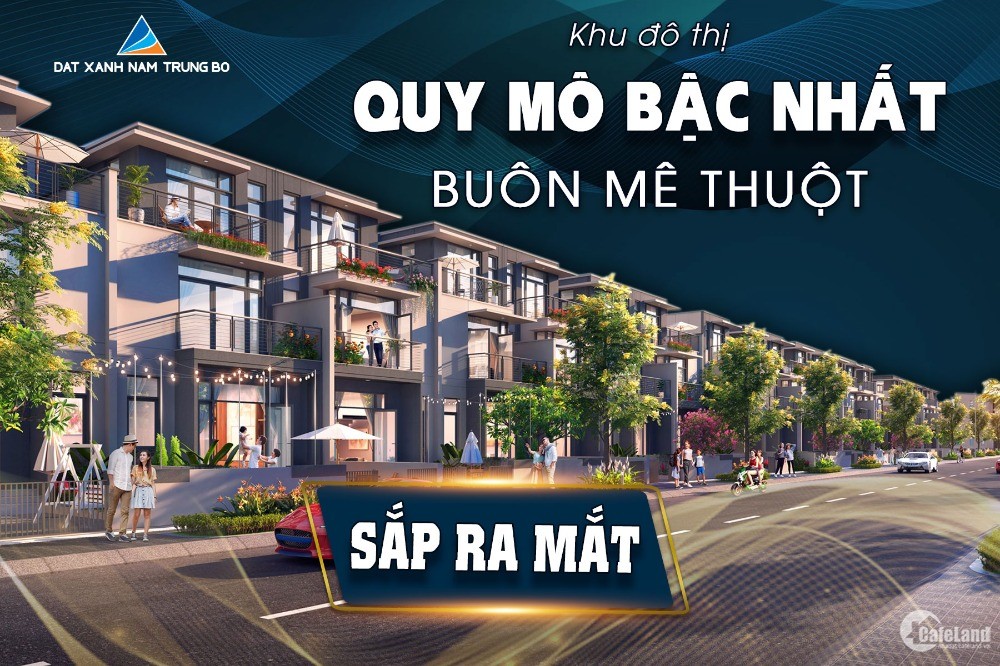 Đất đô thị sổ sẵn trung tâm TP Buôn Ma Thuột (khu Sporta) giá chỉ 668 triệu