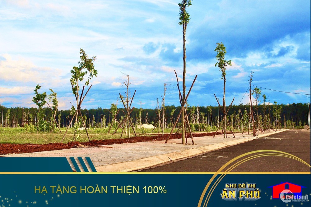 Bán nền đất thổ cư giá cực kỳ yêu thương ở KĐT Ân Phú, DT: 100m2 (View công viên