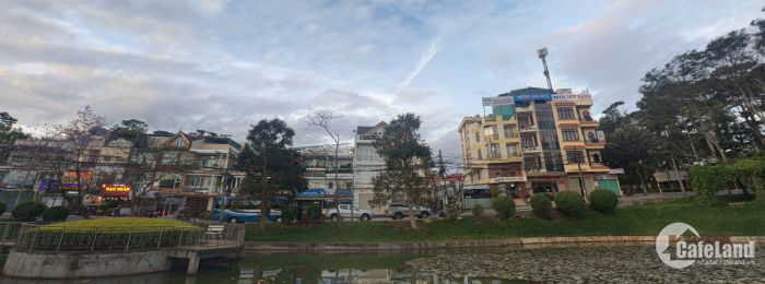 Bán lô đất mặt tiền đường Trần Phú Đà Lạt xây khách sạn view hồ