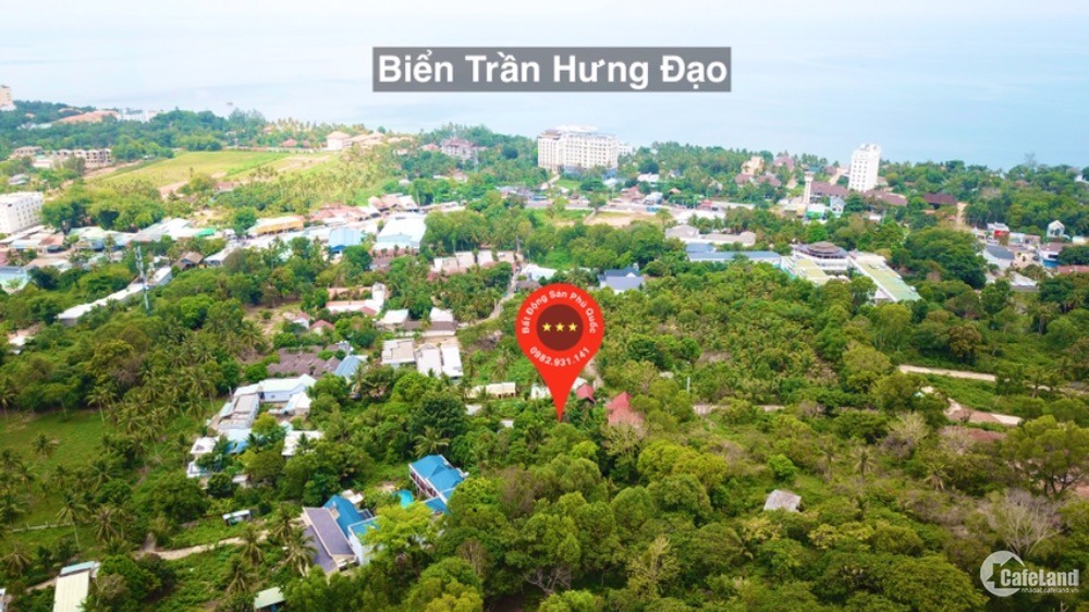 Bán mảnh đất xây khách sạn view biển Trần Hưng Đạo TP Phú Quốc