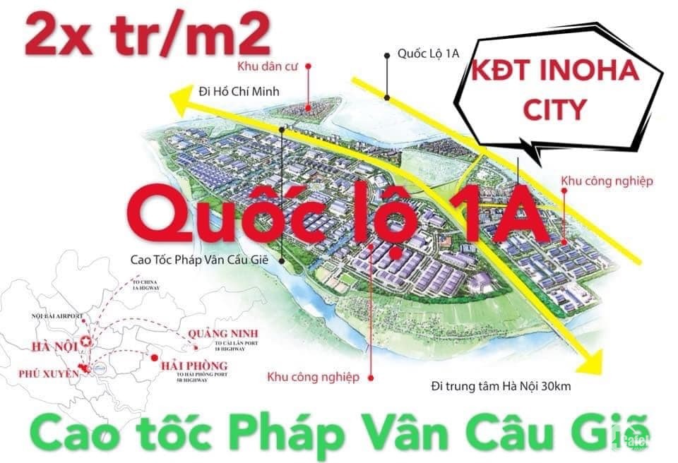 Cơ hội vàng: Đất nền khu công nghiệp Hà Nội giá Hà Nam