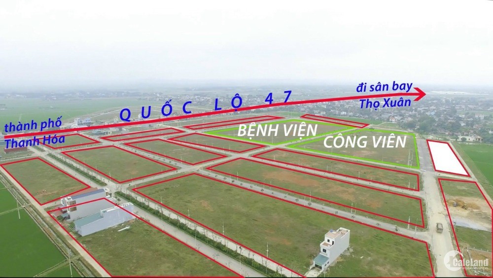 Bán đất vị trí đắc địa khu bệnh viện đô thị Sao Mai Triệu Sơn, Thanh Hoá
