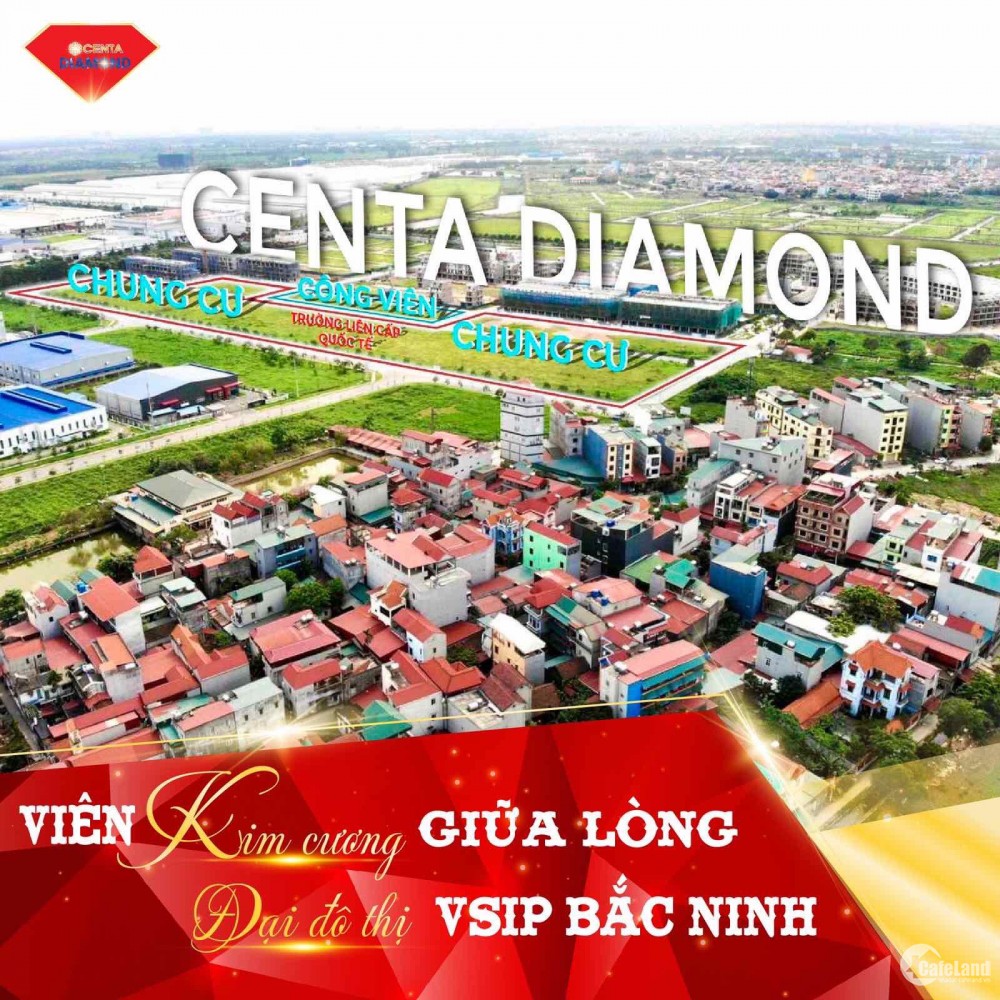 Mở bán nhà phố thương mại DIAMOND đẹp nhất Từ Sơn Bắc Ninh