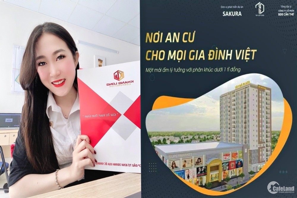 300.000 ngàn mõi ngày nhận căn hộ Tây Đô