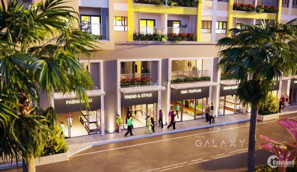 Cơ hội đầu tư Shophouse New Galaxy làng đại học, góp 3 năm 0% LS,chỉ từ 1,8 tỷ