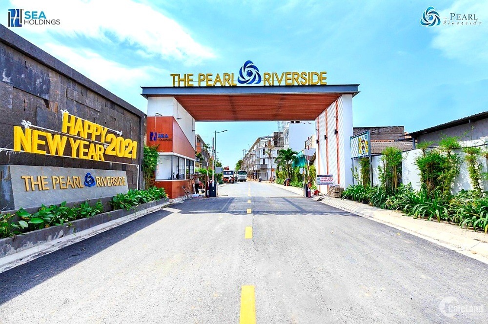 Mở bán 50 căn dự án The Pearl Riverside Bến Lức, TT 30% nhận nhà, CK 10%, SHR