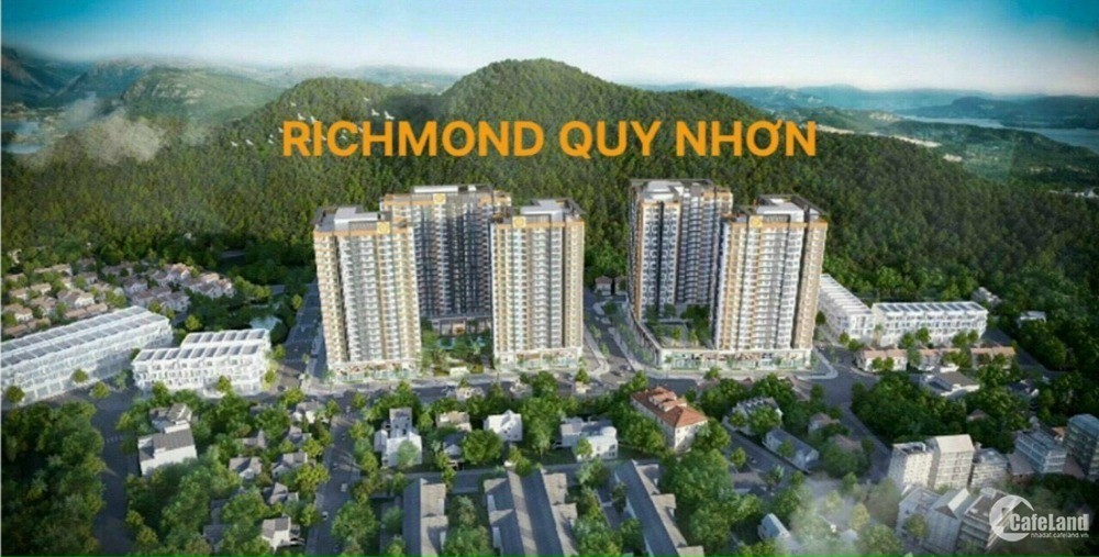 Bán gấp dự án Khu đô thị RichMond Quy Nhơn giá tốt