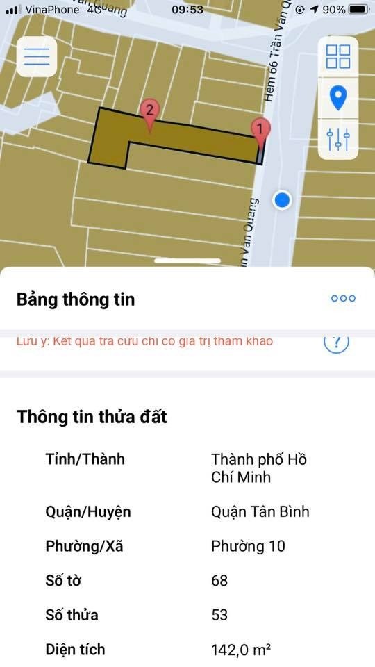 Bán nhà Trần Văn Quang, Tân Bình, 142m2, hẻm 8m ,nở hậu 9m, giá 13 tỷ