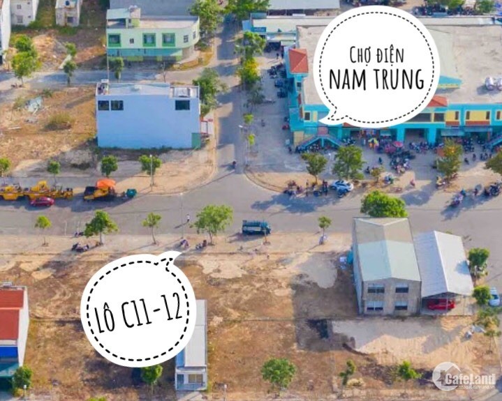 khu phố chợ Điện Nam Trung nơi an cư đầu tư phát triển