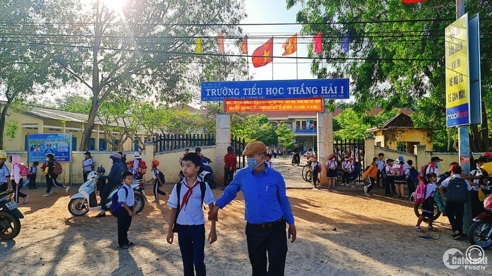 Đất sào quy hoạch ô bàn cờ ngay trường học Thắng  Hải