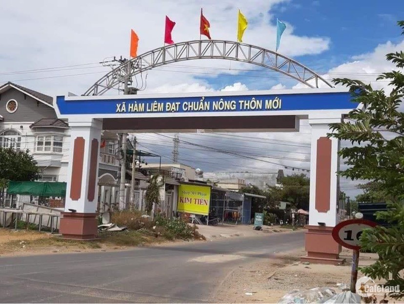 Đất thổ cư Hàm Liêm giá rẻ nằm sau KCN Phan Thiết