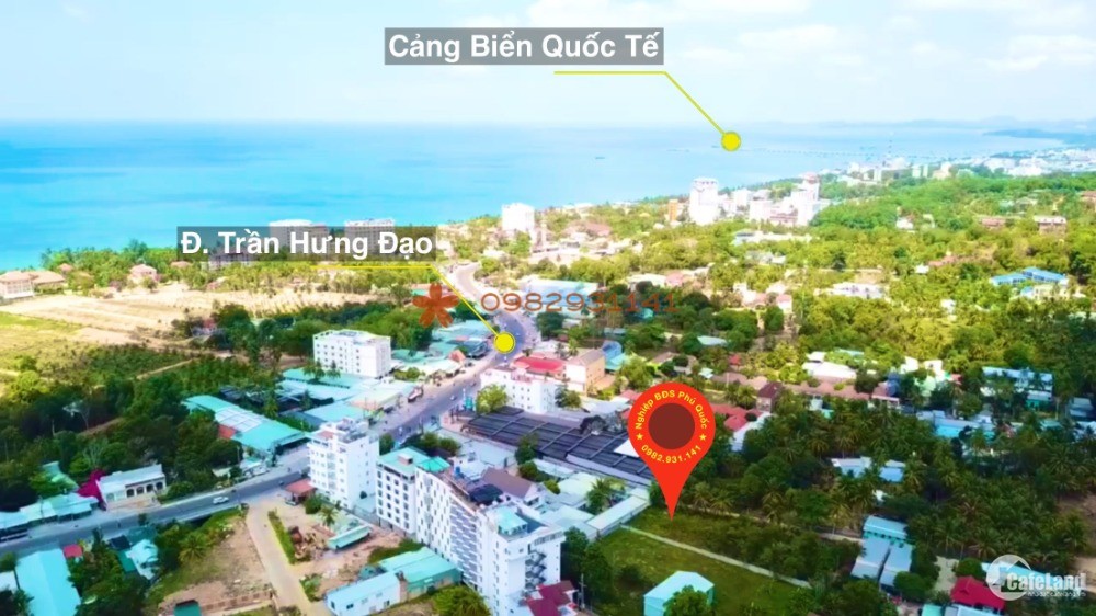 Bán mảnh đất khu resort Trần Hưng Đạo Thành Phố Phú Quốc