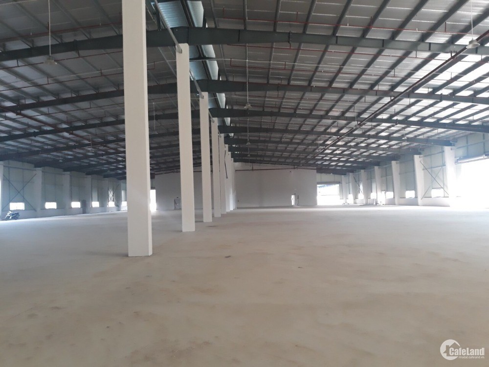 Cho thuê nhà xưởng mới xây dựng tại KCN Yên Phong, DT 5000m2, 7000m2, 12000, 240