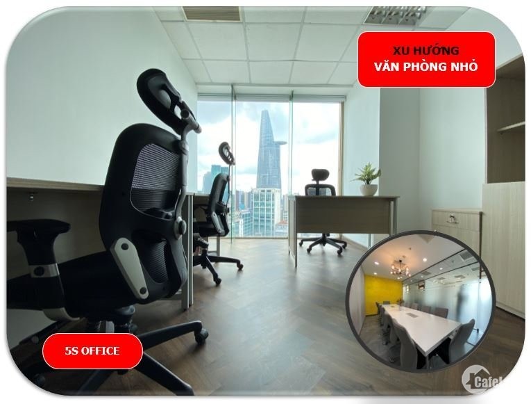 5S Office - Cho Thuê VP nhỏ Quận 1 giảm ngay 20% cho 3th thuê hỗ trợ mùa Covid19