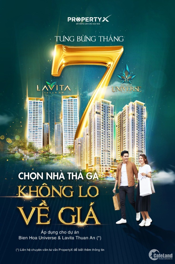 Sở hữu căn hộ Lavita Thuận An mùa dịch chỉ với 320 triệu, CK ưu đãi 9%