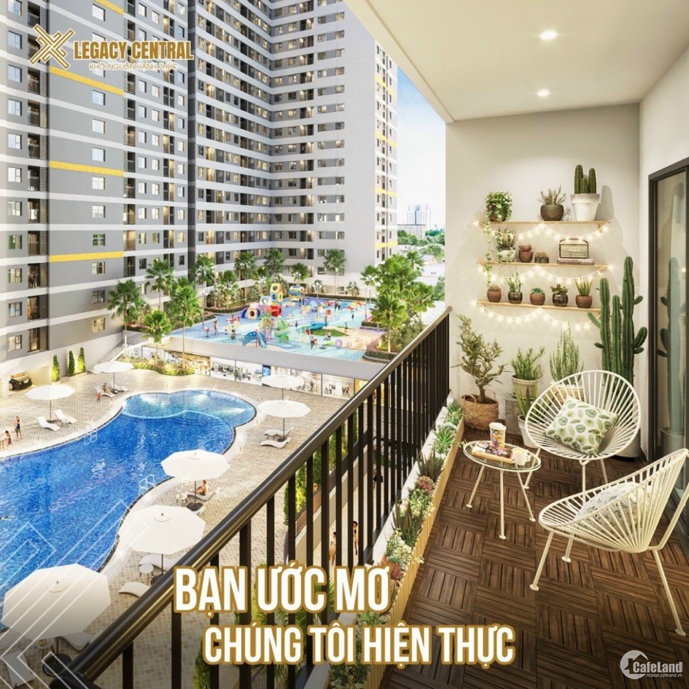 BÁN Căn hộ LEGACY CENTRAL Thuận An HẤP DẨN