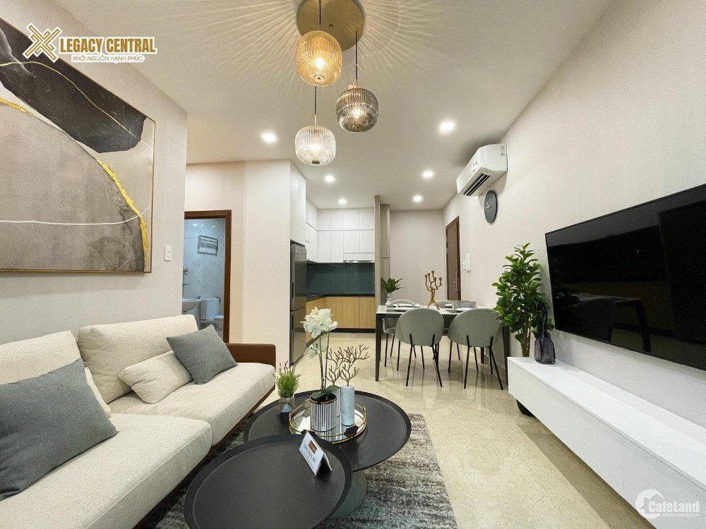 Bán căn hộ Legacy Central, căn hộ 1 – 2 PN, Giá tốt nhất khu vực TP. Thuận An.