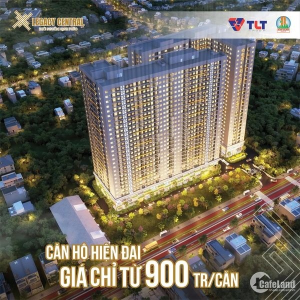 Căn hộ Legacy Central Thuận An Bình Dương chỉ từ 900 triệu