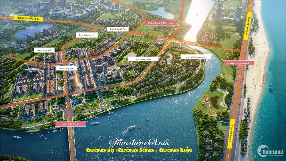 Đất nền ven sông Cổ Cò phía Nam Đà Nẵng - Chào bán GĐ2, ưu đãi trực tiếp từ CĐT