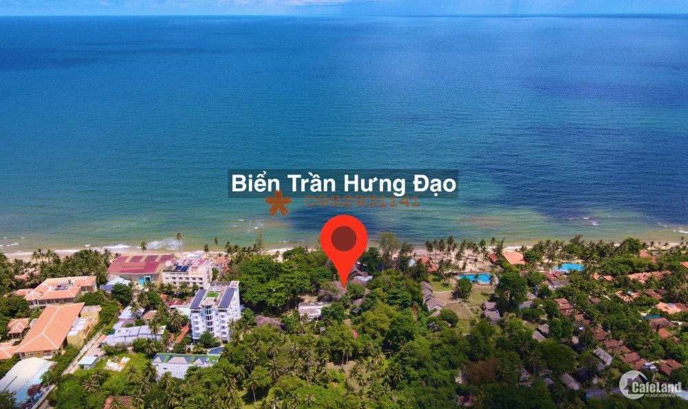 Bán mảnh đất 1ha mặt biển Trần Hưng Đạo TP Phú Quốc