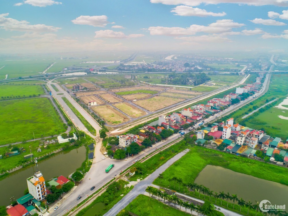 dự án đất nền đầu tiên và lớn nhất tại Hà Nội hiện nay chính thức mở bán.