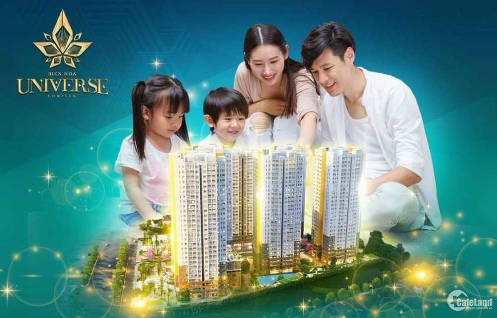 Chỉ 1,65 tỷ sở hữu ngay căn hộ thông minh, cao cấp tại TP Biên Hoà, 2PN/ 70m2