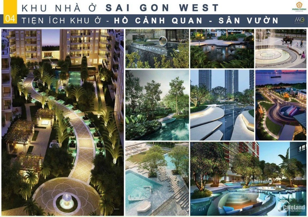 SIÊU SỐT VỚI KHU PHỨC HỢP CĂN HỘ SAIGON WEST - Q.BÌNH TÂN TP.HỒ CHÍ MINH