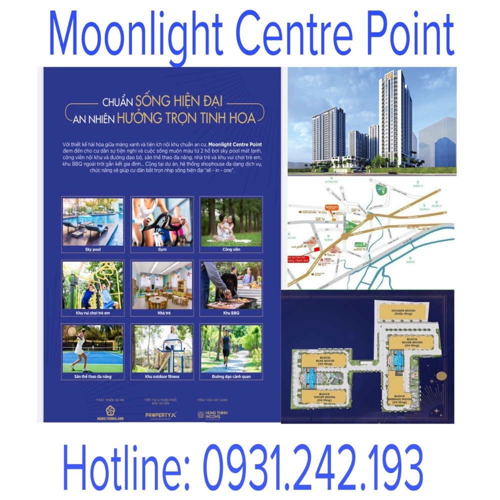 Dự án Hưng Thịnh Moonlight Centre Point, kế Aeon Mall Bình Tân