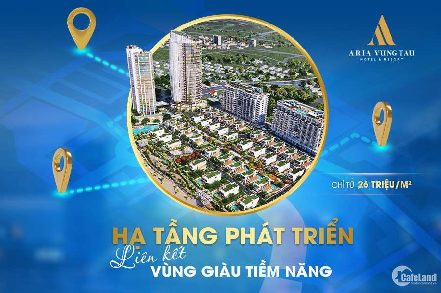 Căn Hộ Aria Vũng Tàu, Giá Chỉ 29tr/M2, Tặng 7 Lượng Vàng, Chiết Khấu Tới 7%