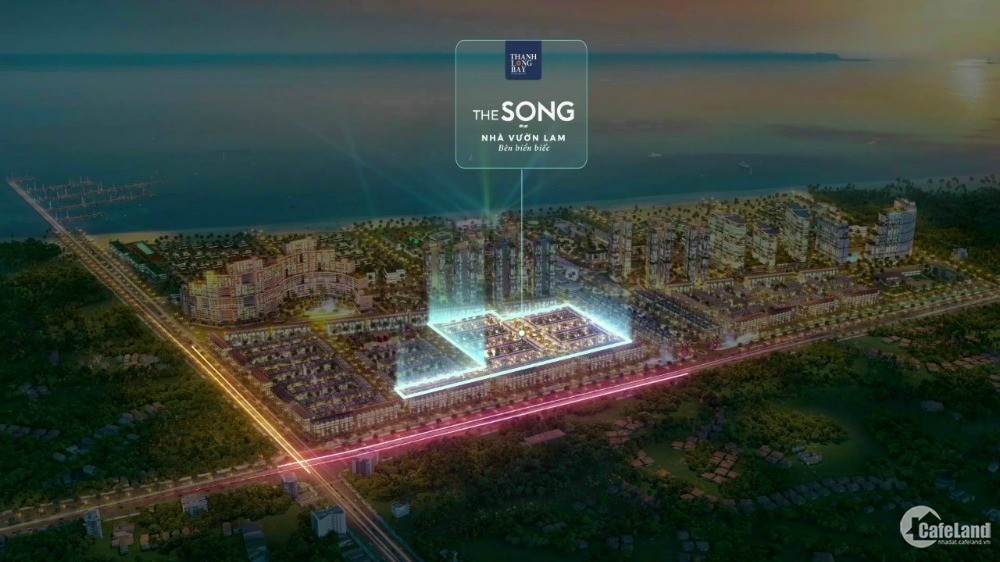 Bán nhà phố 108m2,The Song thuộc dự án Thanh Long Bay Bình Thuận