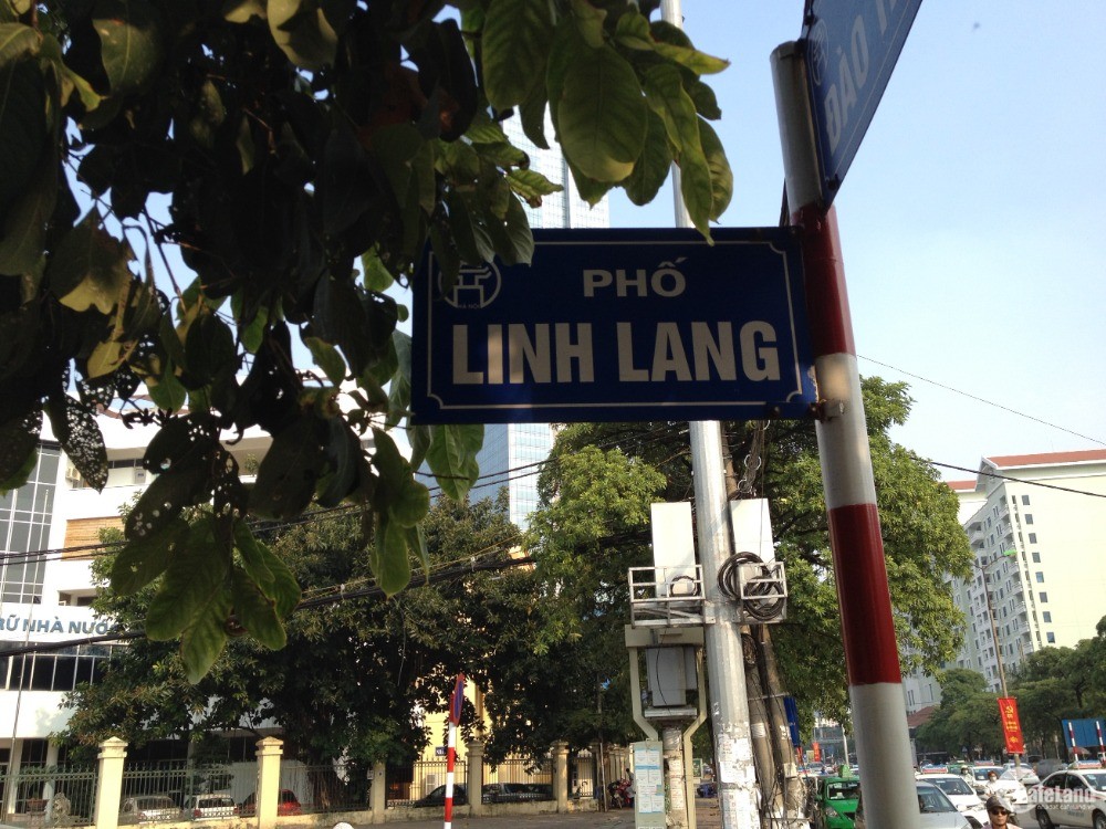 Bán nhà 9 tầng phố Linh Lang  kinh doanh, vỉa hè, 120m MT 8M nhỉnh 40 tỷ.