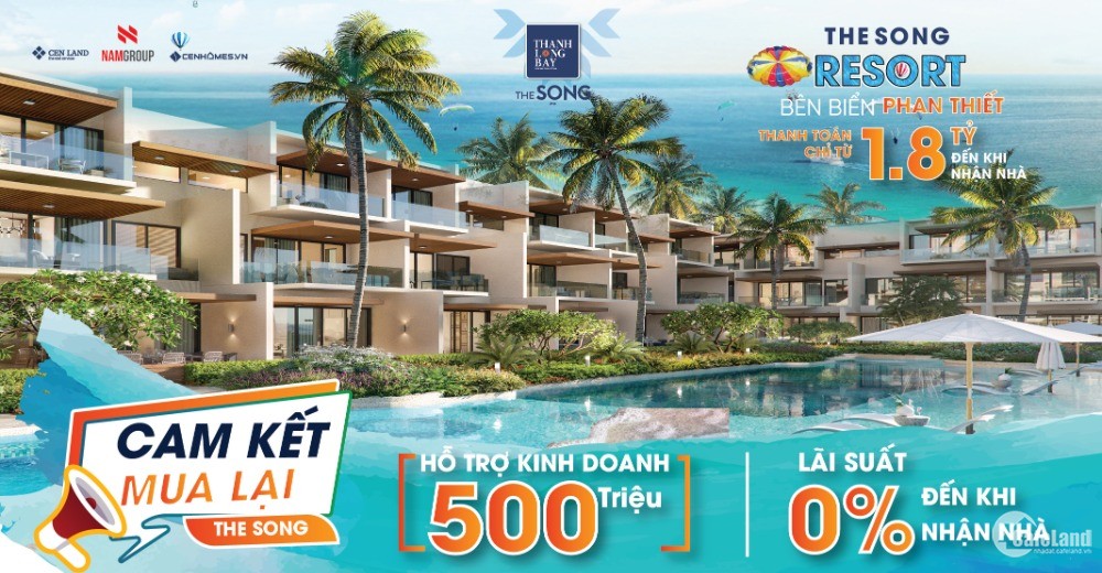 SỞ HỮU NHÀ VƯỜN KIỂU MỚI 2 MẶT TIỀN TẠI THỦ PHỦ RESORT PHAN THIẾT CHỈ TỪ 6.8 TỶ