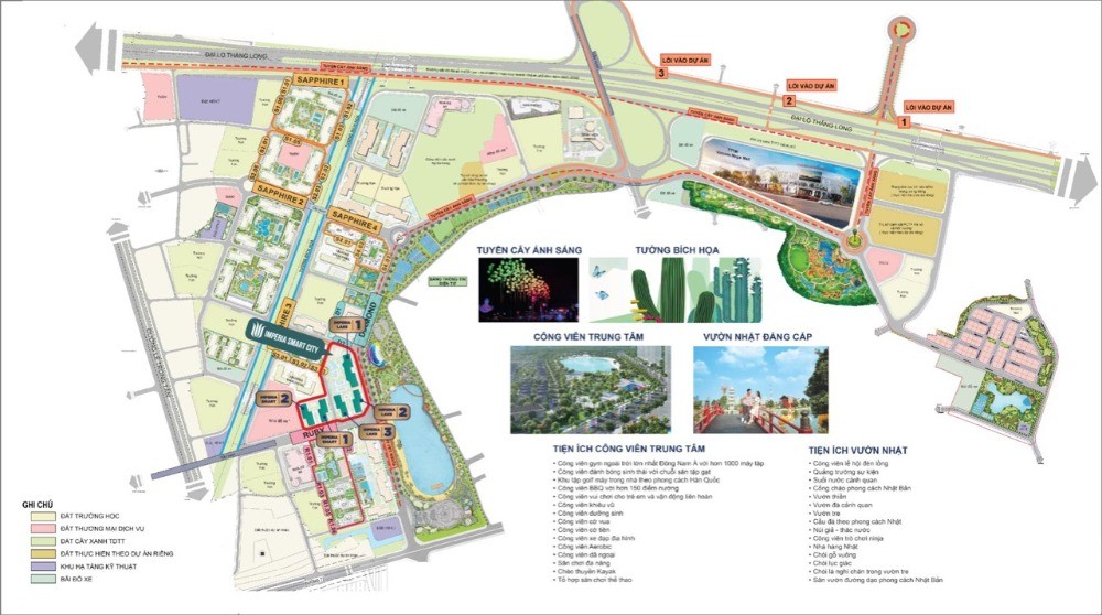 Căn 2N. 54m2. Vị trí công viên trung tâm, vay ngân hàng 80%, HTLS đến 2023