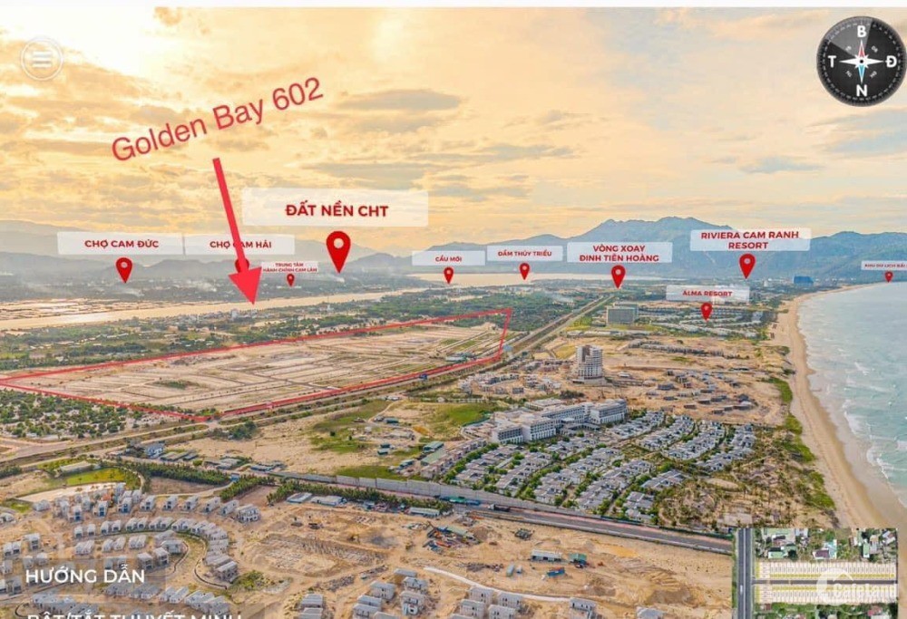 Vài nền Golden Bay 602 giá học sinh, vị trí đẹp, ký HĐ trực tiếp với Hưng Thịnh