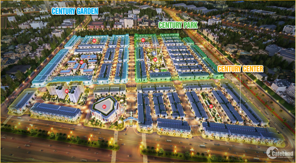 Century city đất nền cạnh Sân Bay Long Thành, sổ hồng từng nền, giá chỉ từ 18 tr