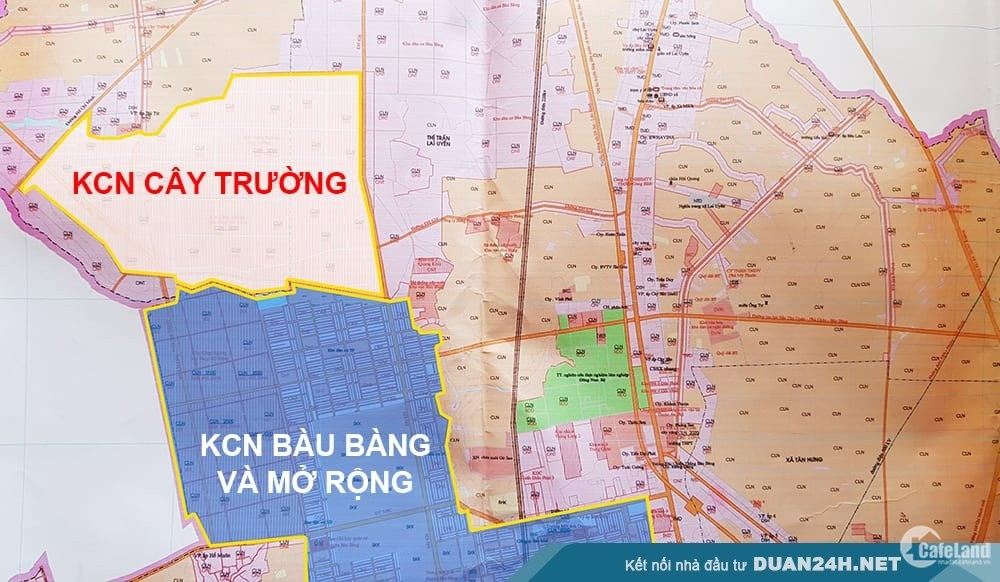 Đất TTHC Bàu Bàng ngay Kcn ở Lai Uyên lô đất 93m2, đã có sổ chủ ngộp cần tiền bá