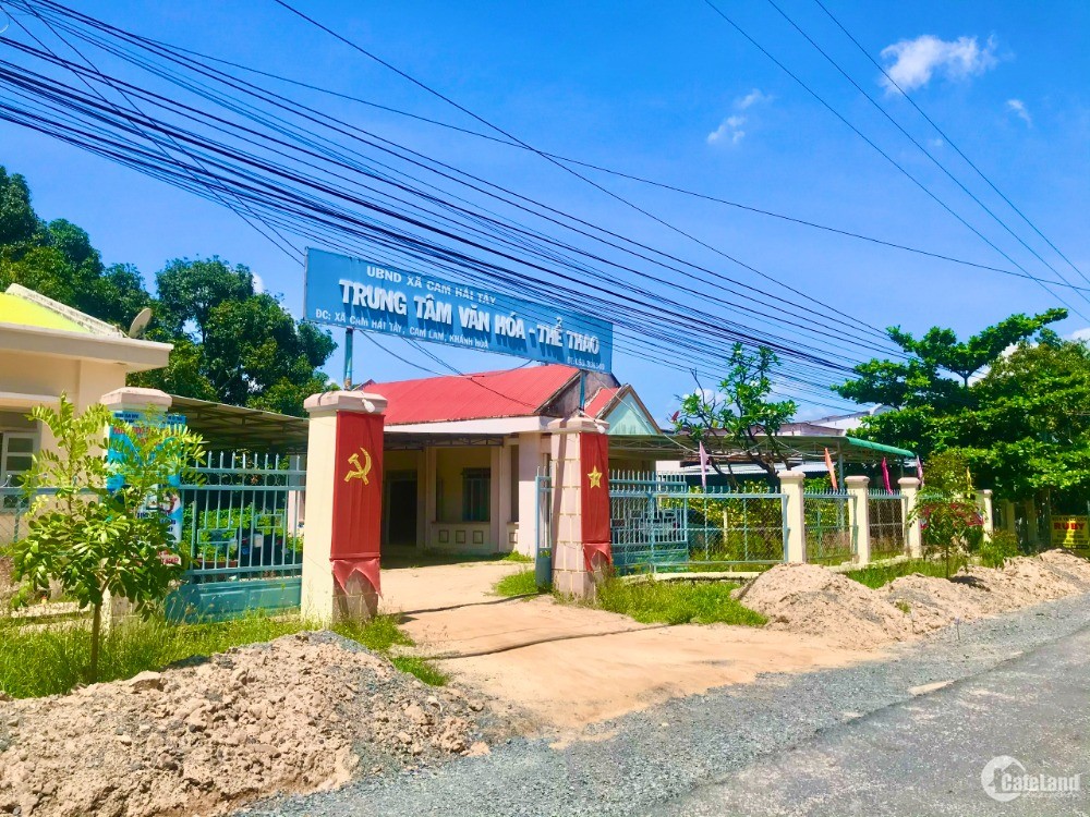 Bán đất giá chỉ 8tr/m2,full thổ cư,trung tâm xã Cam Hải Tây Cam Lâm Khánh Hòa