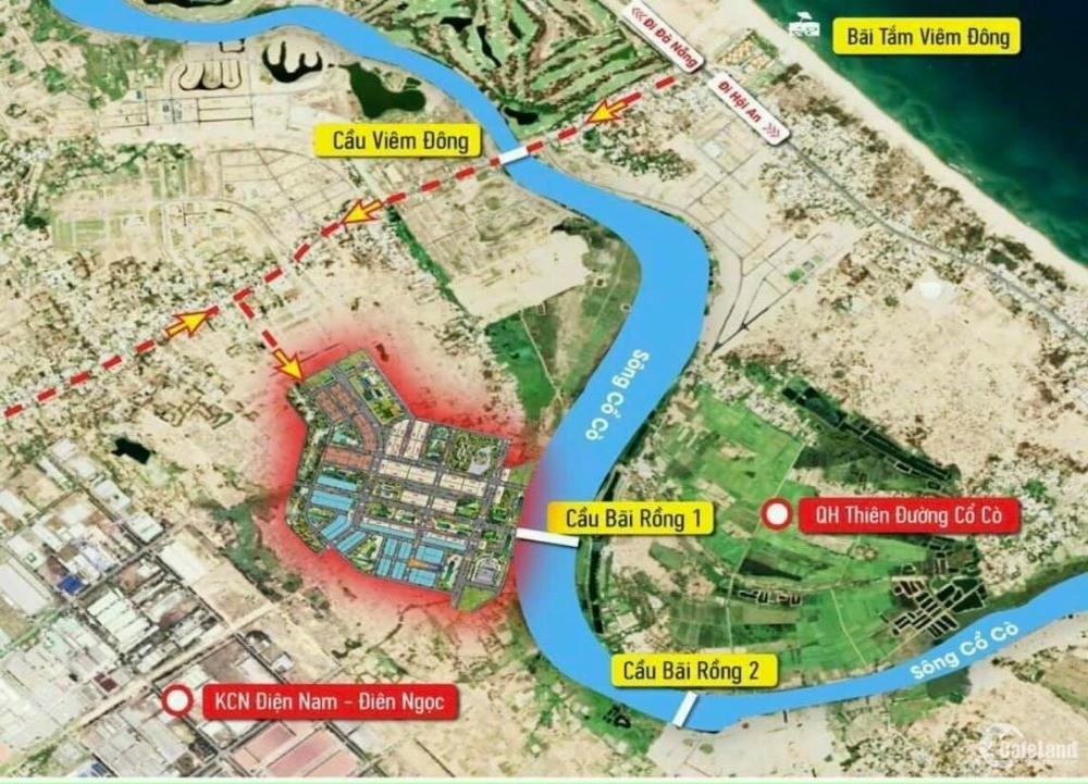 Điểm nhấn quy hoạch phía Nam Đà Nằng-KĐT ven sông điện âm đầu tiên trong khu vực