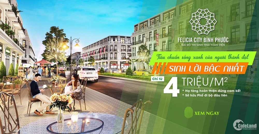 Dự án đất nền Felicia City Bình Phước