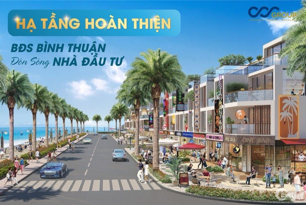 Dự án thương mại cảng biền Quốc tế Vĩnh Tân .THE SEAPORT Bình Thuận