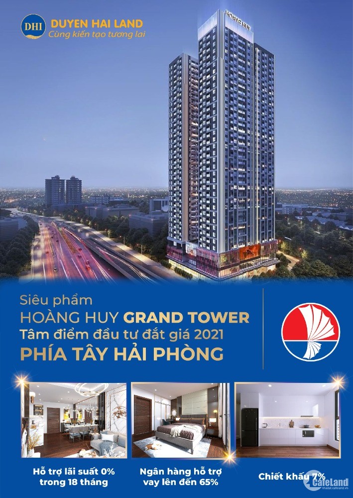 Ưu đãi cực sốc khi mua căn hộ Hoàng Huy Grand Tower ngay trong tháng 9/2021