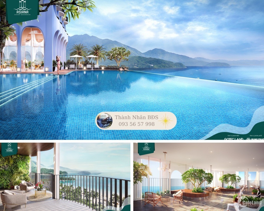 Booking Asiana Luxury, căn hộ trực diện biển đẹp nhất Đà Nẵng 2021, CK ưu đãi 9%