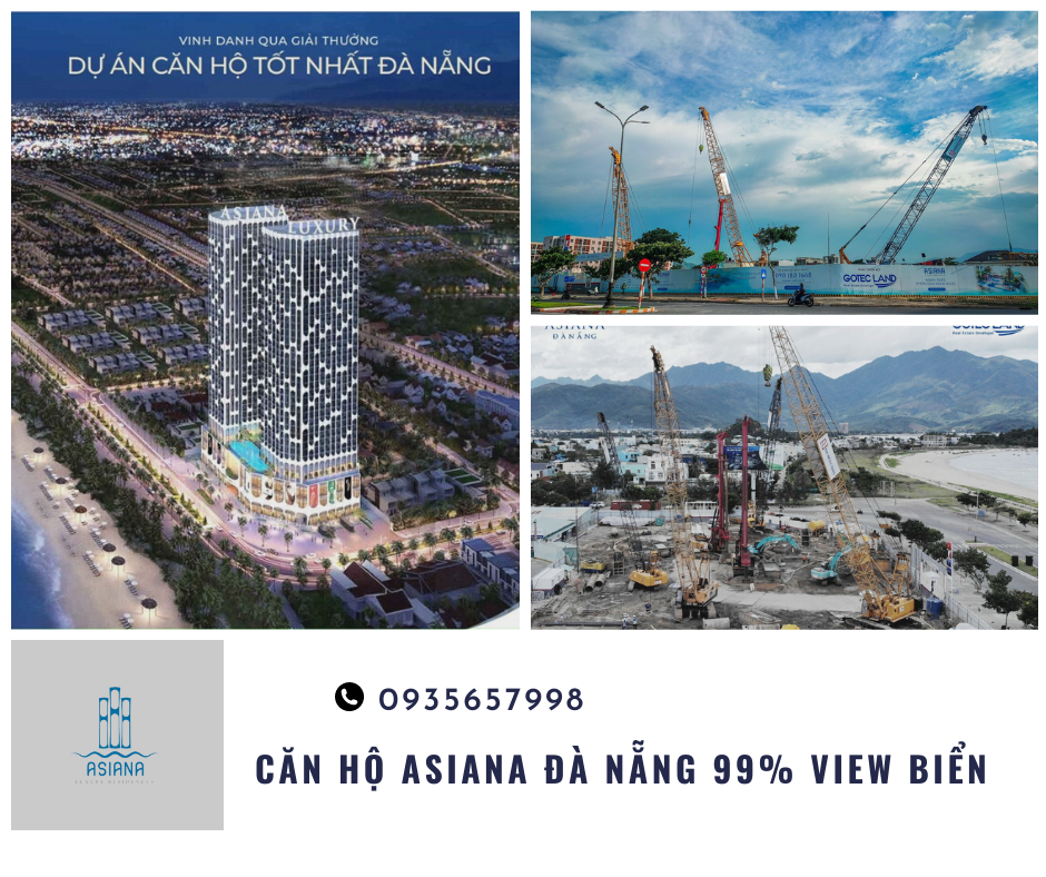 Công Bố Căn Hộ View Biển Đà Nẵng 09/2021 - ASIANA LUXURY - Chiết Khấu Ưu Đãi 12%