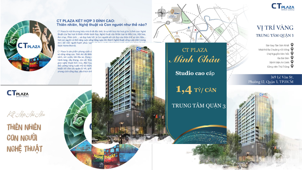 CT Plaza Minh Châu mở bán căn hộ dịch vụ ngay trung tâm Quận 3 TPHCM.