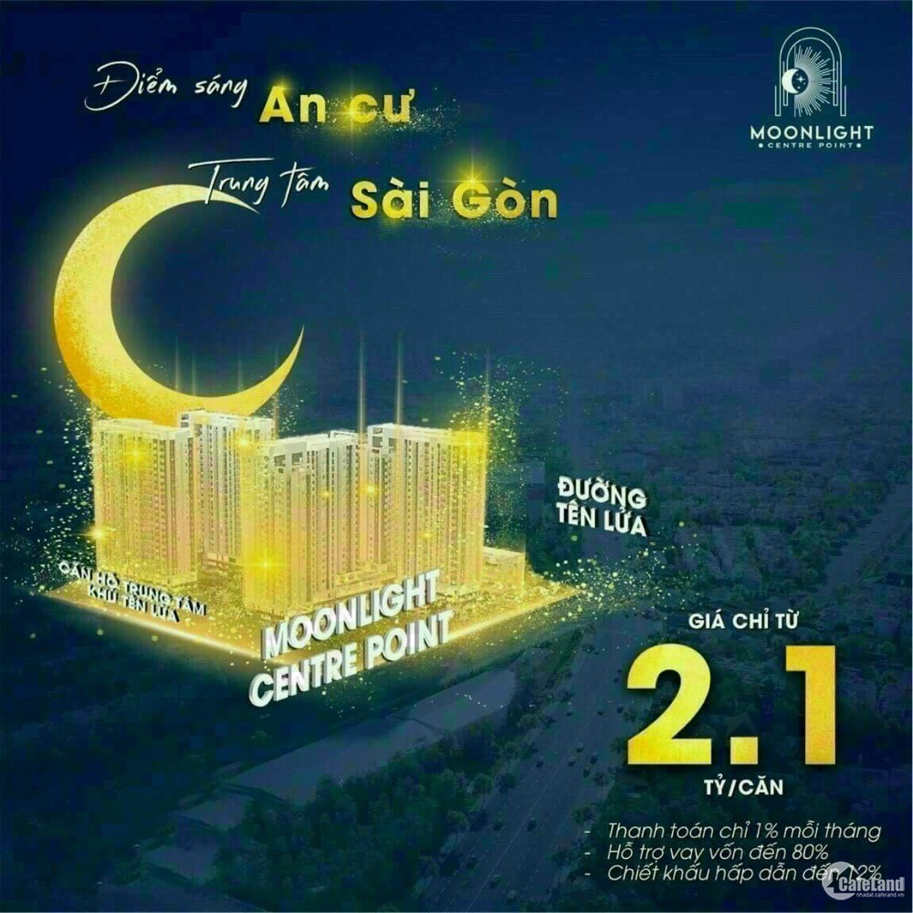 Điểm sáng an cư, đầu tư sinh lời cùng Moonlight Centre Point