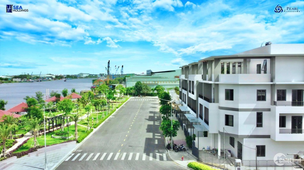 The Pearl Riverside - 1.6 tỷ SH căn góc nhà phố bên sông khu compound