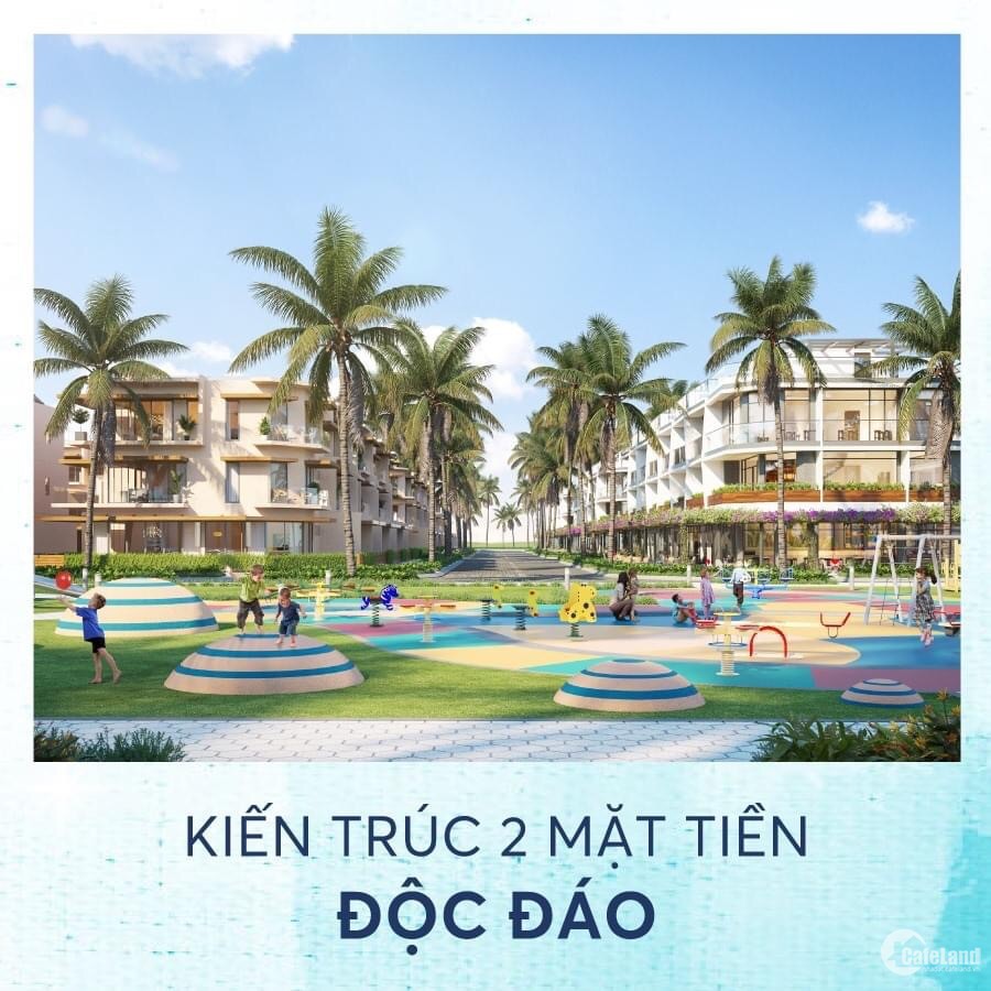 The Song cam kết mua lại 6%/năm nhà phố biển 2 mặt tiền tại Nam Phan Thiết